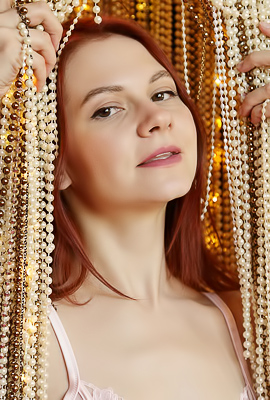 Vilena Experiences A Sultry Evening On The Bedroom Chair