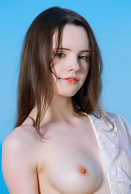 Dakota Doll Vivacious Cutie Is Utterly Naked In The Sunshine