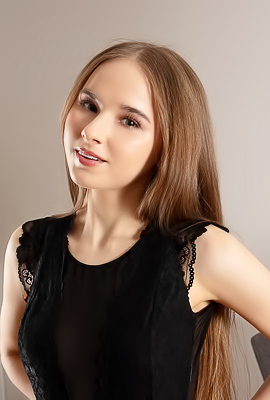 Sasha Quinn Spreading Her Slender Thighs Wide And Flaunting Her Perky Breasts Playfully