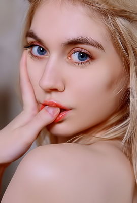 Mia Muse Enchanting Poses And Gorgeous Smile Create A Captivating Photographic Set