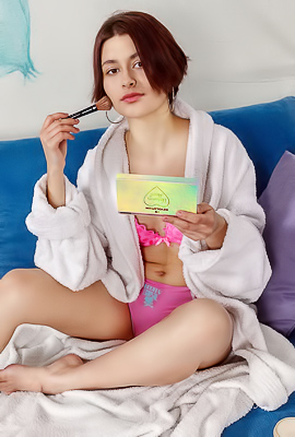 Euhenia Seduces the Camera, Her Body its Only Prop