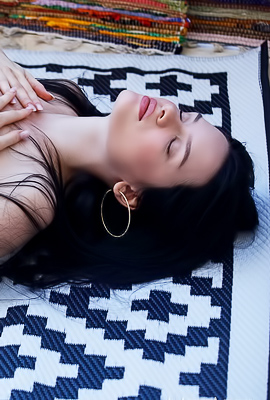 Ariana Muns Fantasy: Panty Tease On Balcony Daydream